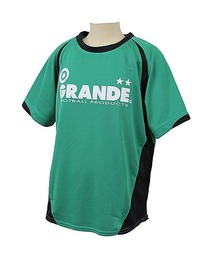GRANDE FOOTBALL PRODUCTS（グランデフットボールプロダクツ）の「【ジュニア・キッズ】GRANDE.F.P.クロスカットドライメッシュTシャツ（スポーツグッズ）」