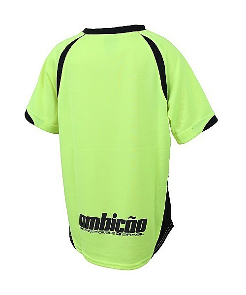 GRANDE FOOTBALL PRODUCTS(グランデフットボールプロダクツ)の「【ジュニア・キッズ】GRANDE.F.P.クロスカットドライメッシュTシャツ(スポーツグッズ・キッズ・ロイヤルブルー/グリーン/レッド/ホワイト×ブラック/ブラック×レッド/イエロー×ブラック・130/140/150/160/S)」の11枚目の写真