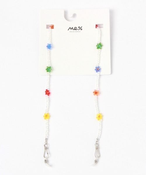 Me%(ミィパーセント)の「【3way】フラワービーズマルチストラップ(ネックレス・レディース・その他/ホワイト・FREE)」の22枚目の写真