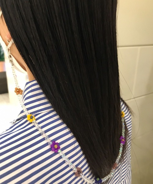 Me%(ミィパーセント)の「【3way】フラワービーズマルチストラップ(ネックレス・レディース・その他/ホワイト・FREE)」の6枚目の写真