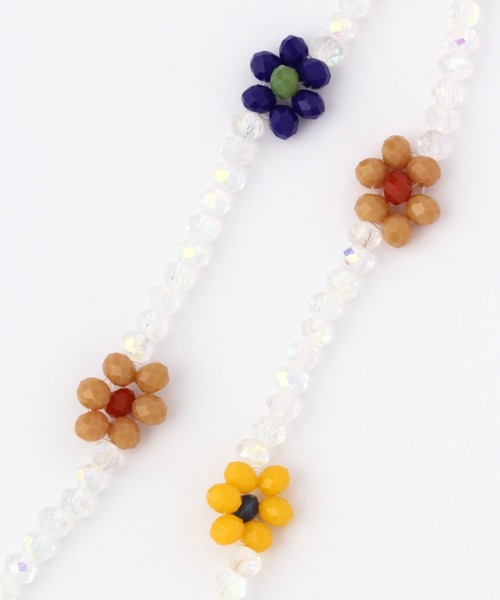 Me%(ミィパーセント)の「【3way】フラワービーズマルチストラップ(ネックレス・レディース・その他/ホワイト・FREE)」の13枚目の写真