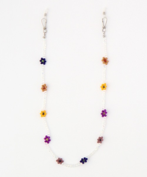 Me%(ミィパーセント)の「【3way】フラワービーズマルチストラップ(ネックレス・レディース・その他/ホワイト・FREE)」の15枚目の写真