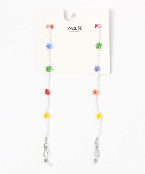 Me%(ミィパーセント)の「【3way】フラワービーズマルチストラップ(ネックレス・レディース・その他/ホワイト・FREE)」の16枚目の写真
