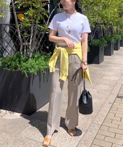 SHENERY（シーナリー）の「シンプルTEE（Tシャツ/カットソー・レディース・ホワイト・1/2）」の11枚目の写真