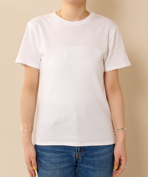 SHENERY（シーナリー）の「シンプルTEE（Tシャツ/カットソー・レディース・ホワイト・1/2）」の10枚目の写真