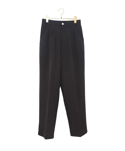 INTERPLAY（インタープレイ）の「【INTERPLAY】 ルーズ2タックパンツ（スラックス・メンズ・グレイッシュベージュ/ブラック・LARGE/X-LARGE/MEDIUM/SMALL）」の5枚目の写真