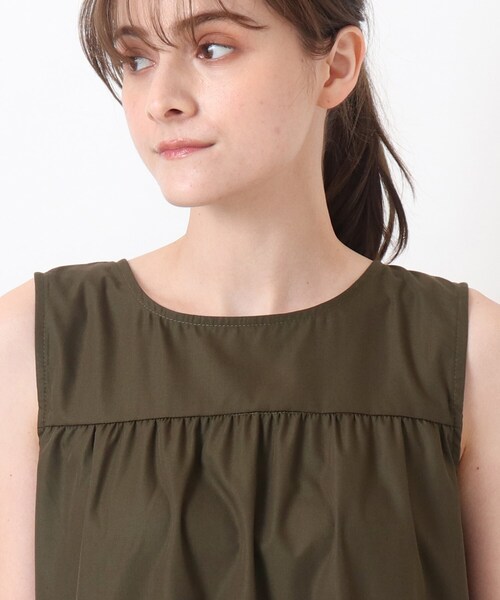 Cutie Blonde(キューティーブロンド)の「◆【S-L】ティアードロングワンピース(ワンピース・レディース・ブラック系1/カーキ/ブラック・02/01/03)」の6枚目の写真