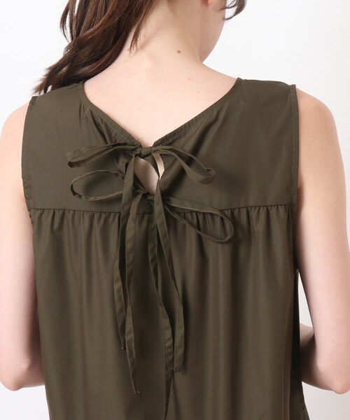 Cutie Blonde(キューティーブロンド)の「◆【S-L】ティアードロングワンピース(ワンピース・レディース・ブラック系1/カーキ/ブラック・02/01/03)」の13枚目の写真