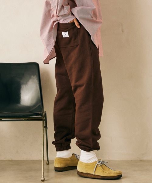 JOURNAL STANDARD relume(ジャーナルスタンダード レリューム)の「【relume SPORTS WEAR】 ワイドスウェットパンツ(スウェットパンツ・メンズ・グレー/ブラック/ホワイト/グリーン/ブラウン・L/M)」の1枚目の写真