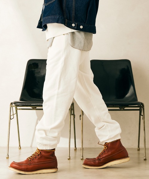 JOURNAL STANDARD relume(ジャーナルスタンダード レリューム)の「【relume SPORTS WEAR】 ワイドスウェットパンツ(スウェットパンツ・メンズ・グレー/ブラック/ホワイト/グリーン/ブラウン・L/M)」の2枚目の写真