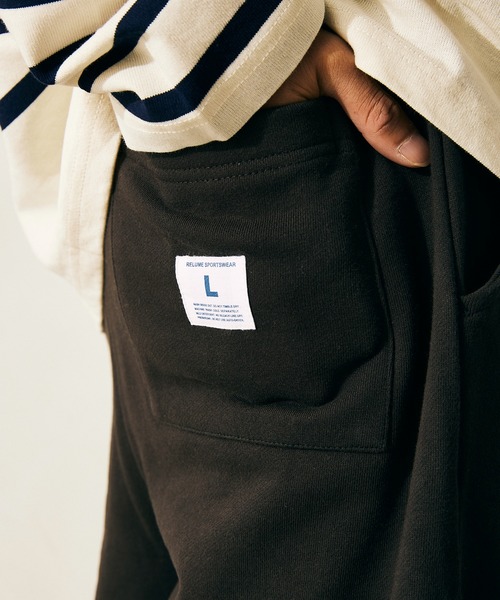 JOURNAL STANDARD relume(ジャーナルスタンダード レリューム)の「【relume SPORTS WEAR】 ワイドスウェットパンツ(スウェットパンツ・メンズ・グレー/ブラック/ホワイト/グリーン/ブラウン・L/M)」の17枚目の写真