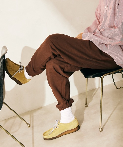 JOURNAL STANDARD relume(ジャーナルスタンダード レリューム)の「【relume SPORTS WEAR】 ワイドスウェットパンツ(スウェットパンツ・メンズ・グレー/ブラック/ホワイト/グリーン/ブラウン・L/M)」の18枚目の写真