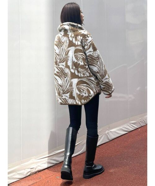 EMODA（エモダ）の「ハーフジップボアプルオーバー（その他トップス・レディース・ブラック/その他/その他1・FREE）」の9枚目の写真