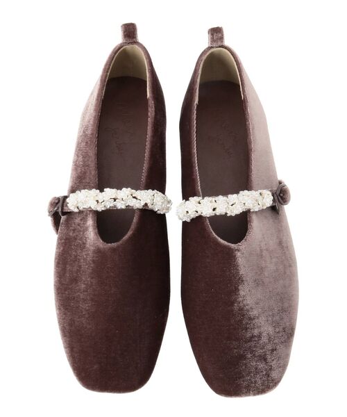 merry jenny（メリージェニー）の「floral beads shoes（パンプス・レディース・ブラック/ピンク/ライム・MEDIUM/LARGE）」の6枚目の写真