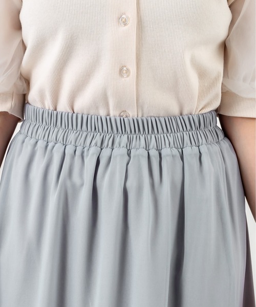 OLIVE des OLIVE(オリーブデオリーブ)の「ランダムティアードスカート(スカート・レディース・オフホワイト/サックスブルー/ライトブラウン・FREE)」の6枚目の写真