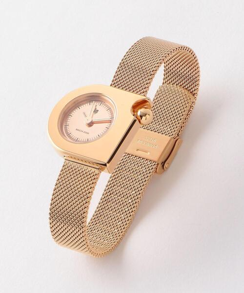 Steven Alan（スティーブンアラン）の「＜LIP＞MACH MINI BLESS PINK GOLD COLOR/ウォッチ（アナログ腕時計・レディース・ライトピンク・FREE）」の2枚目の写真