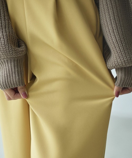 GeeRA（ジーラ）の「美脚ストレッチストレートイージーパンツ（その他パンツ・レディース・ブラック/グリーン/モカ/ライトベージュ/イエロー・XX-LARGE/LARGE/X-LARGE/MEDIUM/SMALL）」の14枚目の写真