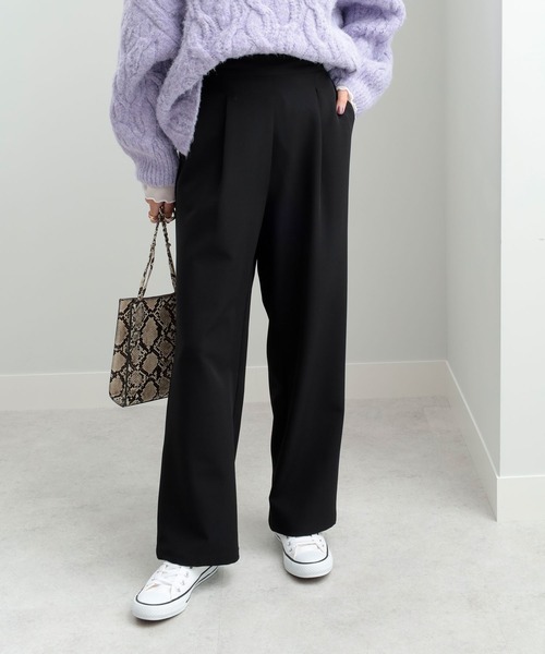 GeeRA（ジーラ）の「美脚ストレッチストレートイージーパンツ（その他パンツ・レディース・ブラック/グリーン/モカ/ライトベージュ/イエロー・XX-LARGE/LARGE/X-LARGE/MEDIUM/SMALL）」の21枚目の写真