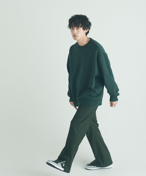 .efiLevol（エフィレボル）の「TAICHI MUKAI x EFILEVOL Side slit trousers（スラックス・メンズ・ブラック・1）」の3枚目の写真