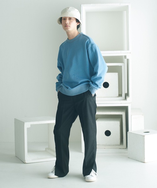 .efiLevol（エフィレボル）の「TAICHI MUKAI x EFILEVOL Side slit trousers（スラックス・メンズ・ブラック・1）」の6枚目の写真