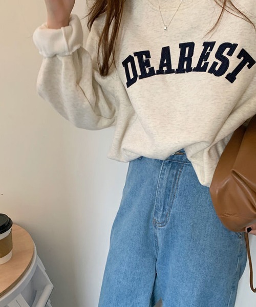 HALEY PESCA（ヘーリーペスカ）の「HALEY PESCA/フロントロゴ シンプル プルオーバー（Tシャツ/カットソー・レディース・ホワイト/ネイビー・FREE）」の18枚目の写真