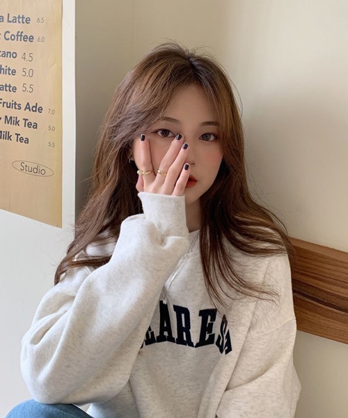 HALEY PESCA（ヘーリーペスカ）の「HALEY PESCA/フロントロゴ シンプル プルオーバー（Tシャツ/カットソー・レディース・ホワイト/ネイビー・FREE）」の16枚目の写真