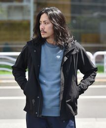 SHIPS:〈撥水加工〉ストレッチ ナイロン マウンテンパーカー