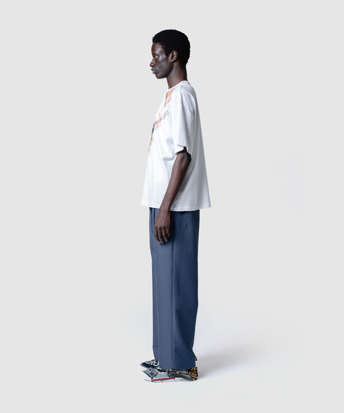 yoshiokubo（ヨシオクボ）の「yoshiokubo ヨシオクボ / NEW TWILL WIDE PANTS ツイルタックワイドパンツ / YKPT02（その他パンツ・メンズ・ブラック・1/2/3）」の11枚目の写真