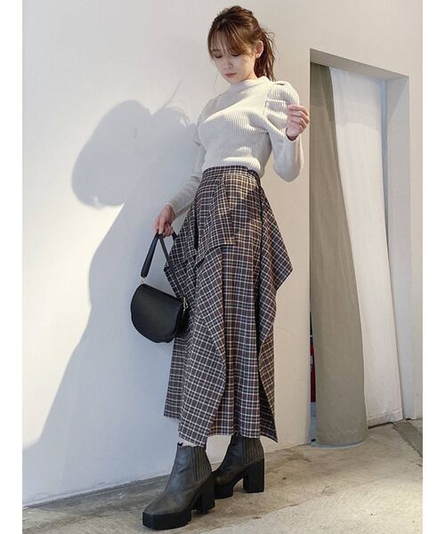 dazzlin（ダズリン）の「フリルロングスカート（スカート・レディース・グレー/ブラウン/その他1・FREE）」の12枚目の写真