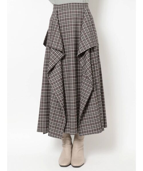 dazzlin（ダズリン）の「フリルロングスカート（スカート・レディース・グレー/ブラウン/その他1・FREE）」の14枚目の写真