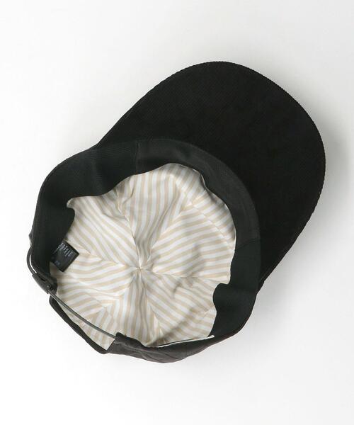 COMESANDGOES（カムズアンドゴーズ）の「＜COMESANDGOES（カムズアンドゴーズ）＞ QUILTING CAP/キャップ □□（キャップ・メンズ・ブラック・FREE）」の7枚目の写真