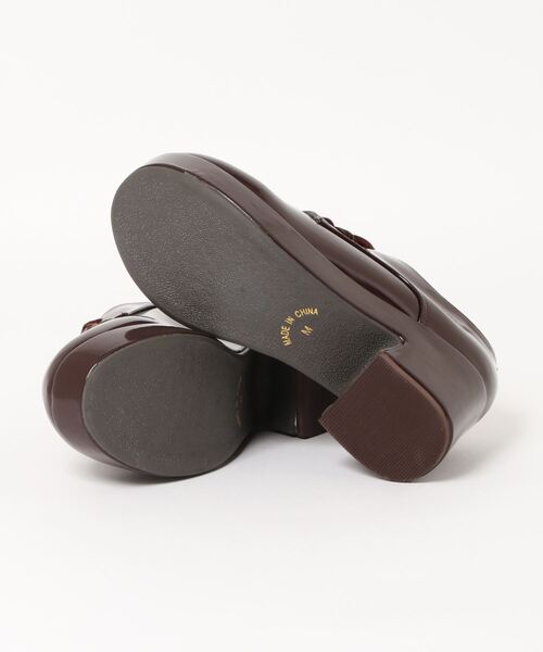 Allamanda(アラマンダ)の「2WAYリボンボリュームパンプス(パンプス・レディース・ブラック/ブラウン・M/L)」の4枚目の写真