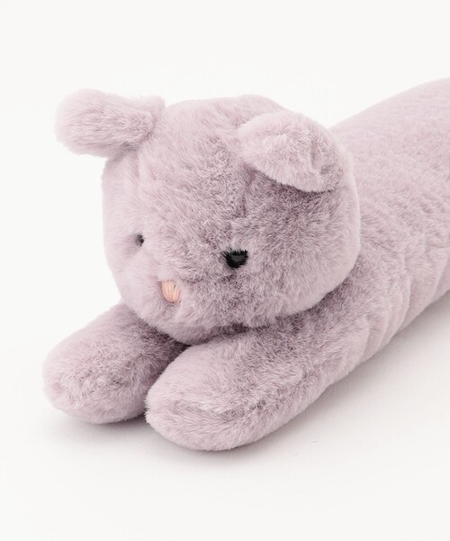 ANY（エニィ）の「エコファーネコマフラー（マフラー・キッズ・グレー系/ブラウン系/ピンク系・F）」の5枚目の写真