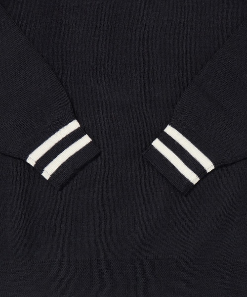 repipi armario(レピピ アルマリオ)の「【repipi armario / レピピアルマリオ】キッズチルデンセーター ニット Vネック ライン(ニット/セーター・キッズ・ブラック/ネイビー/グレー・140/160/150)」の18枚目の写真