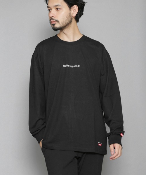 CERCA(チェルカ)の「BEYES/プリント L/S C/N(Tシャツ/カットソー・メンズ・ブラック/ホワイト/ブルー系その他・MEDIUM/LARGE)」の3枚目の写真