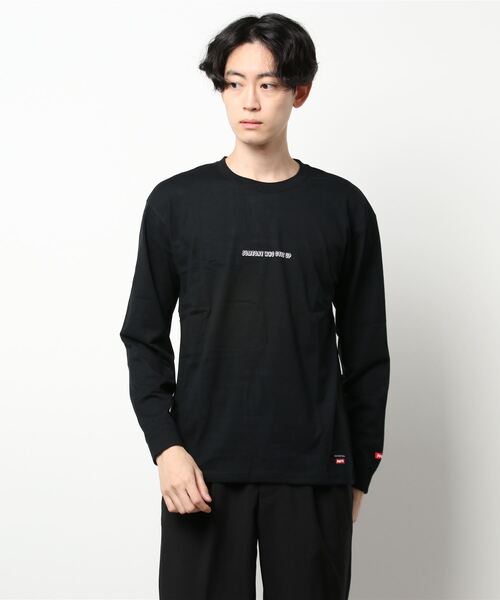 CERCA(チェルカ)の「BEYES/プリント L/S C/N(Tシャツ/カットソー・メンズ・ブラック/ホワイト/ブルー系その他・MEDIUM/LARGE)」の12枚目の写真