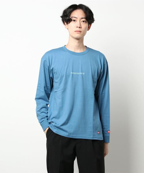CERCA(チェルカ)の「BEYES/プリント L/S C/N(Tシャツ/カットソー・メンズ・ブラック/ホワイト/ブルー系その他・MEDIUM/LARGE)」の10枚目の写真
