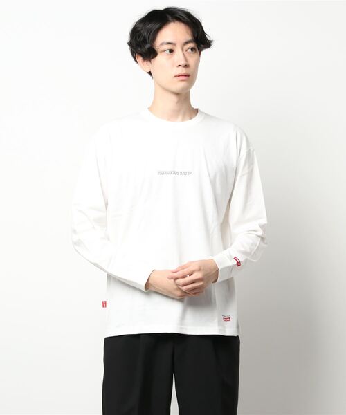 CERCA(チェルカ)の「BEYES/プリント L/S C/N(Tシャツ/カットソー・メンズ・ブラック/ホワイト/ブルー系その他・MEDIUM/LARGE)」の11枚目の写真