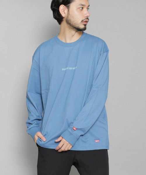 CERCA(チェルカ)の「BEYES/プリント L/S C/N(Tシャツ/カットソー・メンズ・ブラック/ホワイト/ブルー系その他・MEDIUM/LARGE)」の9枚目の写真