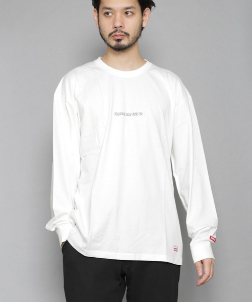 CERCA(チェルカ)の「BEYES/プリント L/S C/N(Tシャツ/カットソー・メンズ・ブラック/ホワイト/ブルー系その他・MEDIUM/LARGE)」の8枚目の写真