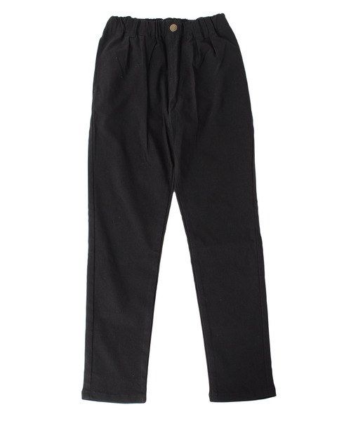 GLAZOS（グラソス）の「[テーパード]スーパーストレッチ・タックパンツ（その他パンツ・キッズ・ブラック/カーキ/インディゴブルー・130cm/140cm/150cm/160cm/170cm）」の2枚目の写真