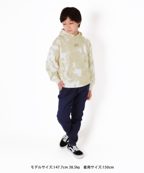 GLAZOS（グラソス）の「[テーパード]スーパーストレッチ・タックパンツ（その他パンツ・キッズ・ブラック/カーキ/インディゴブルー・130cm/140cm/150cm/160cm/170cm）」の7枚目の写真