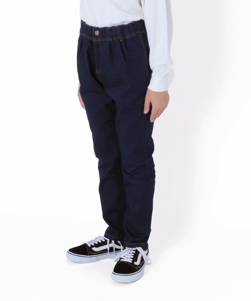 GLAZOS（グラソス）の「[テーパード]スーパーストレッチ・タックパンツ（その他パンツ・キッズ・ブラック/カーキ/インディゴブルー・130cm/140cm/150cm/160cm/170cm）」の12枚目の写真
