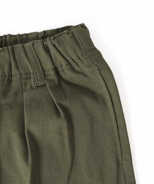 GLAZOS（グラソス）の「[テーパード]スーパーストレッチ・タックパンツ（その他パンツ・キッズ・ブラック/カーキ/インディゴブルー・130cm/140cm/150cm/160cm/170cm）」の5枚目の写真