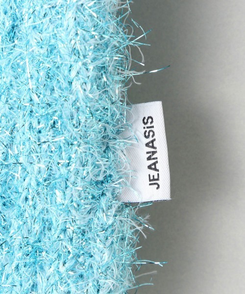 JEANASIS（ジーナシス）の「キラキラニットバッグ/255737（トートバッグ・レディース・ホワイト系その他/ブラック系その他/グレー系その他/ブルー系その他・FREE）」の12枚目の写真