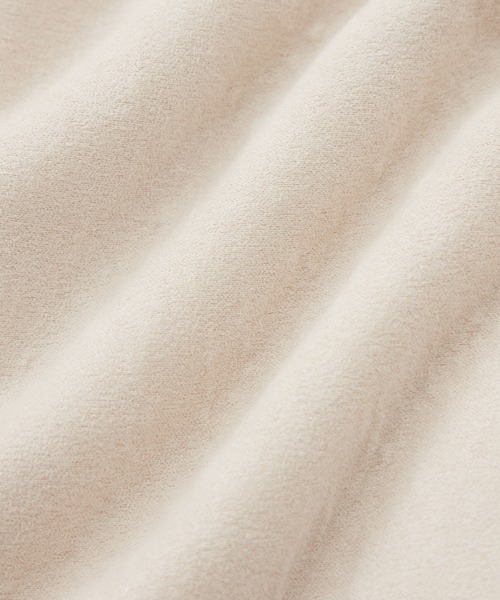 VIS（ビス）の「暖かボア付きエコムートンジャケット（ムートンコート・レディース・ベージュ/ホワイト・FREE）」の19枚目の写真