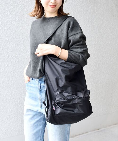 MELO（メロ）の「MELO:3WAY バッグ（バックパック/リュック・レディース・ブラック/ベージュ・ONE SIZE）」の12枚目の写真