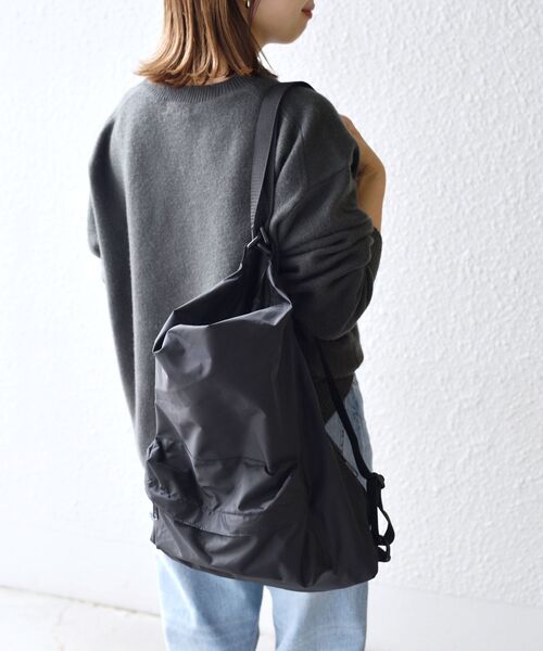 MELO（メロ）の「MELO:3WAY バッグ（バックパック/リュック・レディース・ブラック/ベージュ・ONE SIZE）」の15枚目の写真