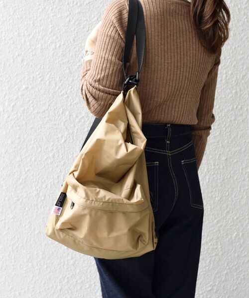 MELO（メロ）の「MELO:3WAY バッグ（バックパック/リュック・レディース・ブラック/ベージュ・ONE SIZE）」の19枚目の写真