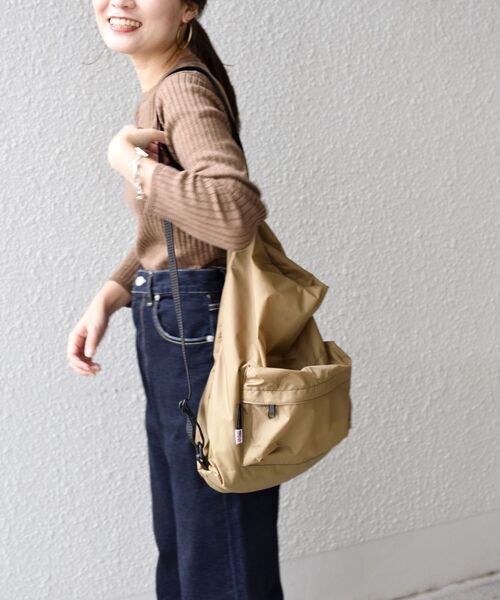 MELO（メロ）の「MELO:3WAY バッグ（バックパック/リュック・レディース・ブラック/ベージュ・ONE SIZE）」の22枚目の写真